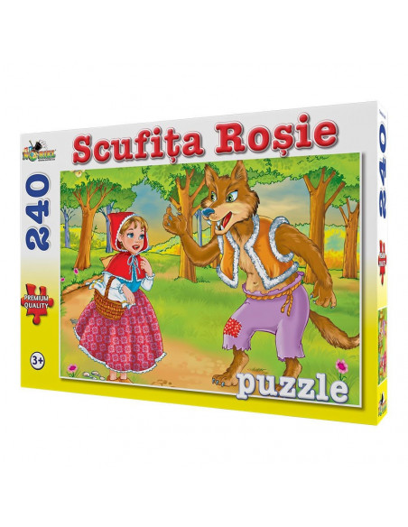 Scufita Rosie, Puzzle Noriel, 240 Piese,Uniq4513