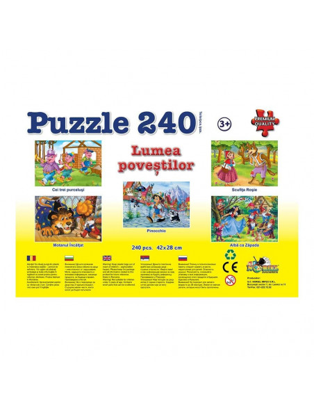 Scufita Rosie, Puzzle Noriel, 240 Piese,Uniq4513
