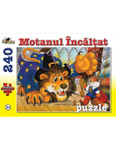 Motanul Incaltat, Puzzle Noriel, 240 Piese,Uniq4520