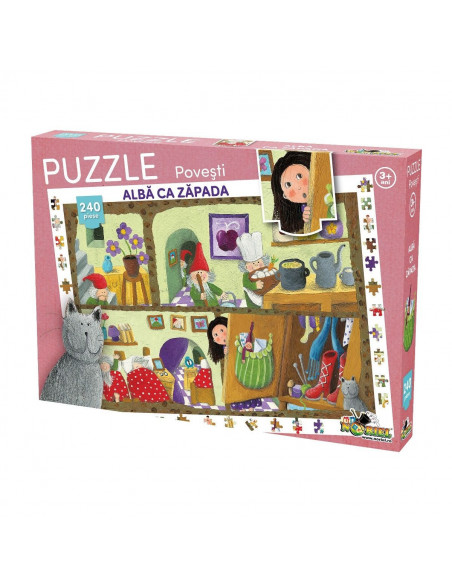Alba Ca Zapada Puzzle Noriel, 240 Piese,Uniq3034