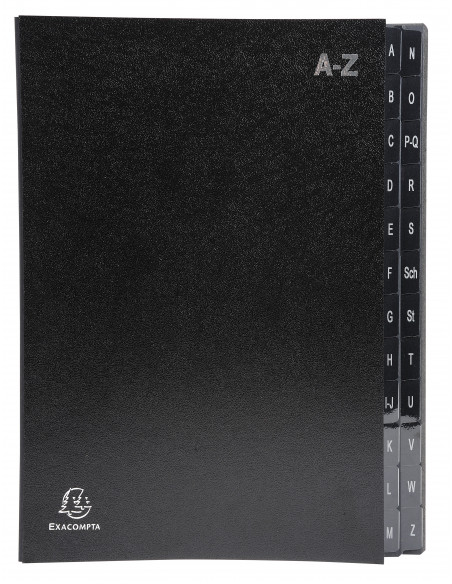 MAPA SEMNATURI A-Z NEAGRA EXACOMPTA,EX57024E
