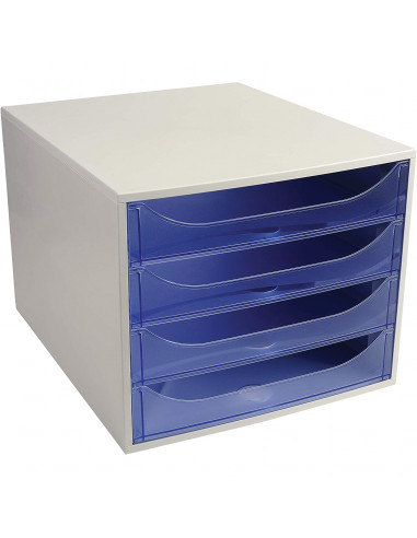 CABINET 4 SERTARE GRI/ALBASTRU EXACOMPTA,EX2286104D