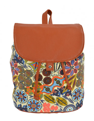 RUCSAC OXIGEN VINTAGE FLORAL-COLOR PIGNA,FYRS76238