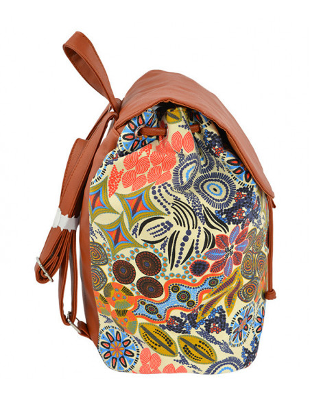 RUCSAC OXIGEN VINTAGE FLORAL-COLOR PIGNA,FYRS76238