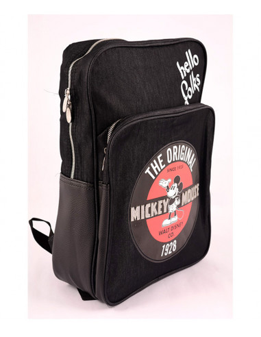 GHIOZDAN GIMNAZIU MICKEY DENIM NEGRU PIGNA,MKRS1820-3