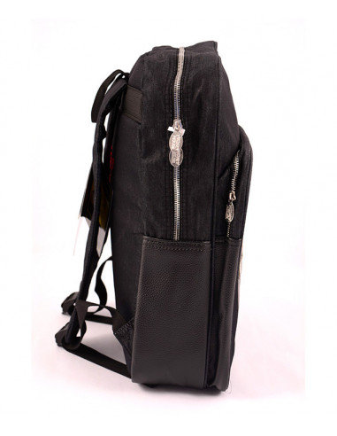 GHIOZDAN GIMNAZIU MICKEY DENIM NEGRU PIGNA,MKRS1820-3
