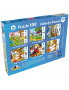 Cei Trei Purcelusi, Puzzle Noriel, 100 Piese,Uniq2754