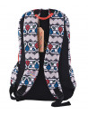RUCSAC ETHNO CANVAS GRI-NEGRU COMPARTIMENT LAPTOP