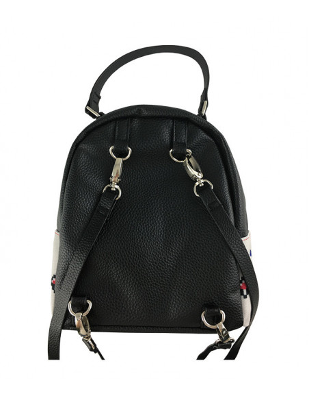 RUCSAC ETHNO MINI CANVAS GRI-NEGRU PIGNA,ETRS1983-1