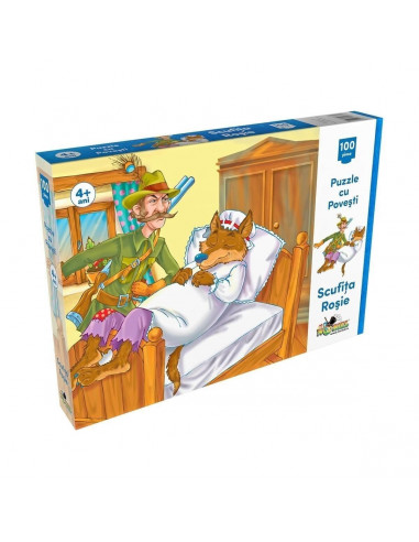 Scufita Rosie, Puzzle Noriel, 100 Piese,Uniq2785