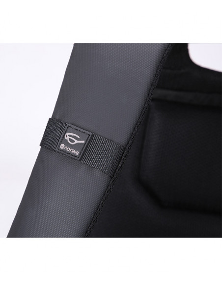 RUCSAC LAPTOP CASTI 44*31*18CM PIELE BLACK PIGNA,BLRS20AO01
