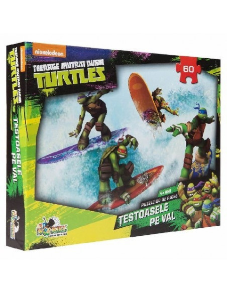 Testoasele Pe Val Teenage Mutant Ninja Turtles, Puzzle Noriel