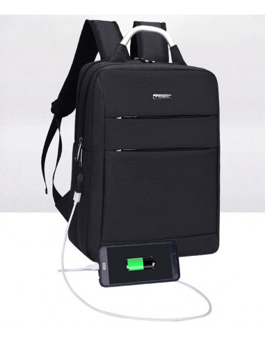 RUCSAC LAPTOP CASTI 40*30*12CM L BLACK PIGNA,BLRS20CH02
