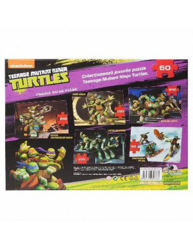 Testoasele Pe Val Teenage Mutant Ninja Turtles, Puzzle Noriel