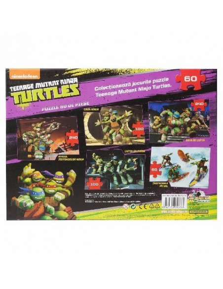 Testoasele Pe Val Teenage Mutant Ninja Turtles, Puzzle Noriel