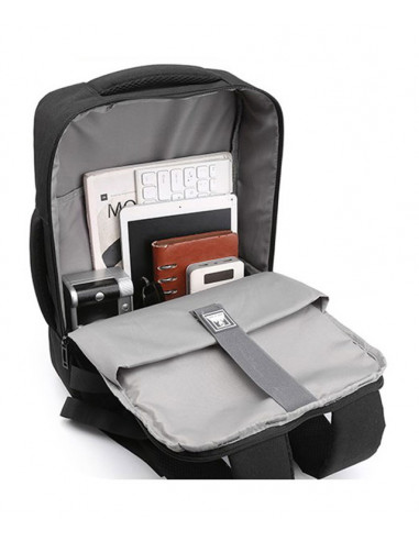 RUCSAC LAPTOP CASTI 41*31*11CM BLACK PIGNA,BLRS20BT02