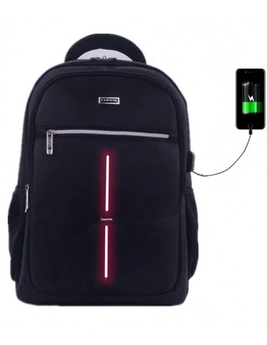RUCSAC LAPTOP CASTI 48*32*18CM BLACK PIGNA,BLRS20XH02