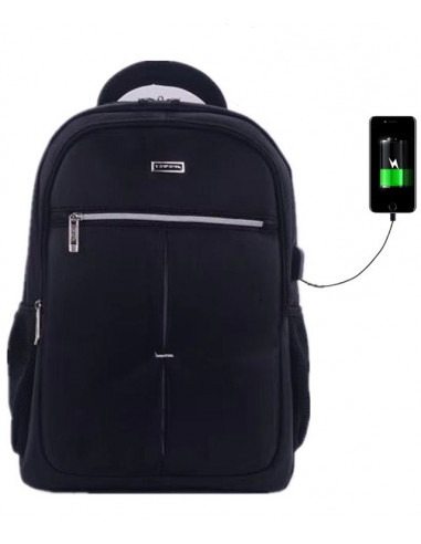 RUCSAC LAPTOP CASTI 48*32*18CM BLACK PIGNA,BLRS20XH02