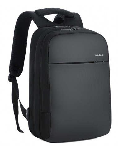 RUCSAC LAPTOP CASTI 43*29*13CM STILISH BLACK PIGNA,BLRS20CH01