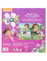 Dora Exploratoarea Puzzle 4 In 1 - Dora La Joaca, 134