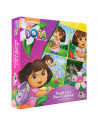 Dora Exploratoarea Puzzle 4 In 1 - Dora In Gradina, 50