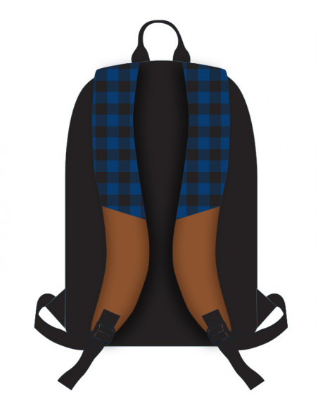 GHIOZDAN TIP RUCSAC TEENS LONDON ALBASTRU PATRATELE
