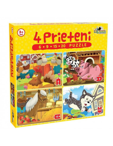 4 Prieteni, Puzzle Noriel, 50 Piese,Uniq2464