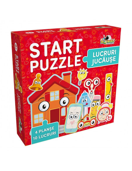 Lucruri Jucause, Puzzle 4 In 1 Noriel, 37 Piese Lucruri Jucause, Puzzle 4 In 1 Noriel, 37 Piese