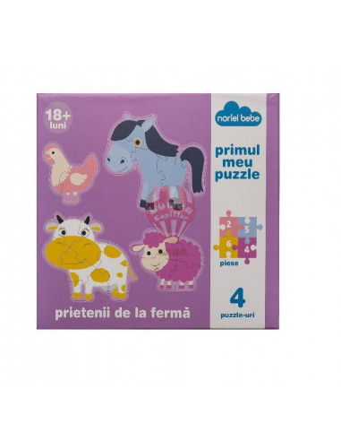 Prietenii Mei De La Ferma, Puzzle Noriel,Uniq8375