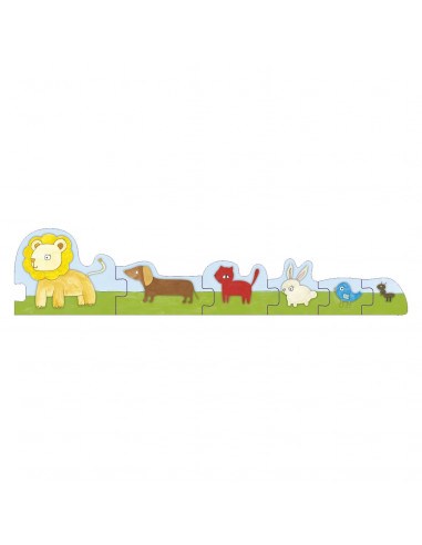 De La Mic La Mare Animalute, Puzzle Noriel,Uniq0972