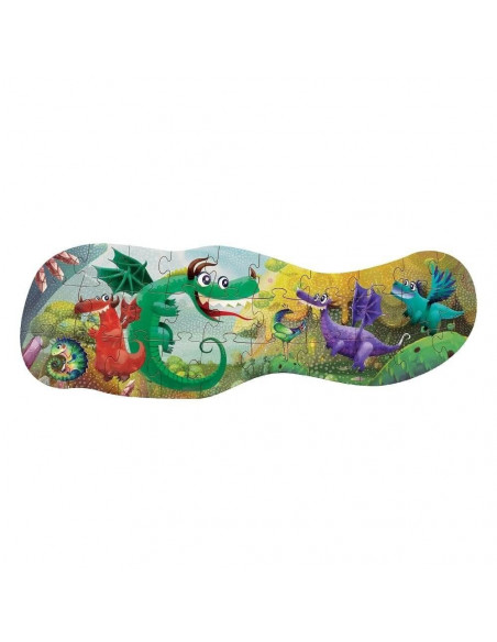 Dragoni Veseli, Puzzle Gigant Noriel, 30 Piese,Uniq2006