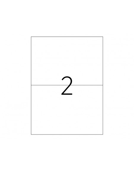 ETICHETE 2/A4 210*148.5MM COLTURI DREPTE 100/TOP TANEX,TW2102