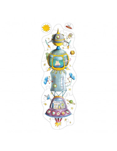 Nava Spatiala, Puzzle Gigant Noriel, 31 Piese,Uniq1603