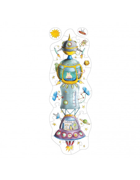 Nava Spatiala, Puzzle Gigant Noriel, 31 Piese,Uniq1603