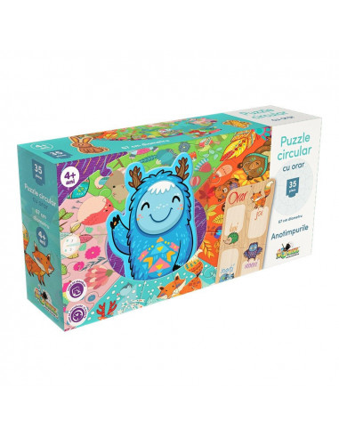 Anotimpurile, Puzzle Gigant Noriel, 35 Piese,Uniq2440