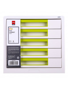 CABINET 5 SERTARE ALB/VERNIL DELI,DLEZ01053
