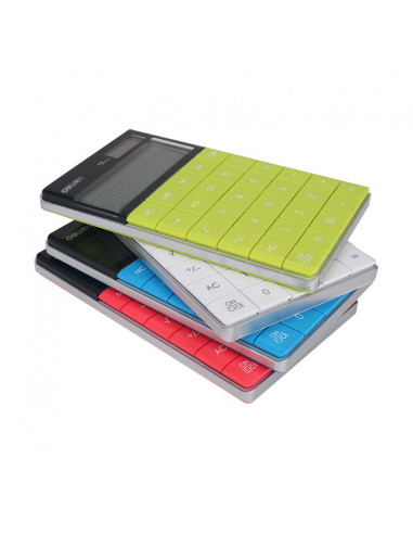 CALCULATOR BIROU 12DIG MODERN ALB DELI,DLE1589W+++