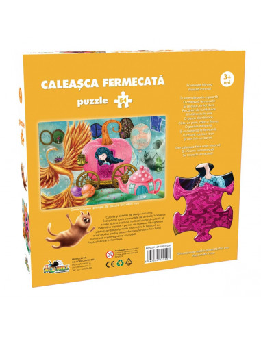 Caleasca Fermecata, Puzzle Noriel, 54 Piese,Uniq2297