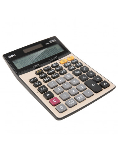 CALCULATOR BIROU 14DIG METAL 39264 DELI,DLE39264+++