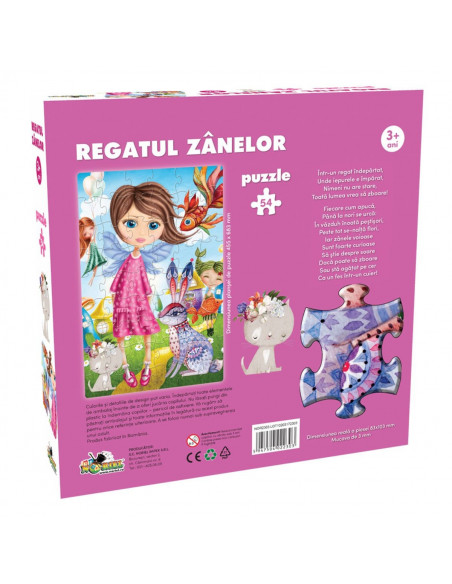 Regatul Zanelor, Puzzle Noriel, 54 Piese,Uniq2303