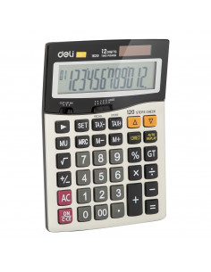 CALCULATOR BIROU 12DIG METAL 1629 DELI,DLE1629+++ 2