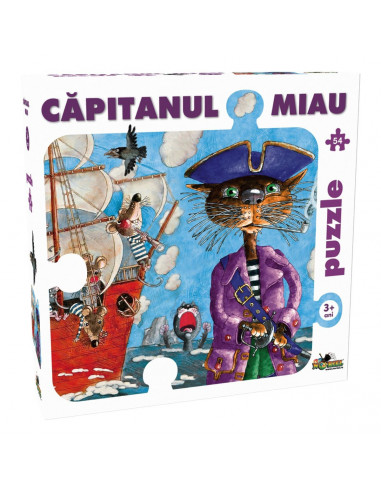 Capitanul Miau, Puzzle Noriel, 54 Piese,Uniq2327