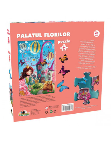Palatul Florilor, Puzzle Noriel, 54 Piese,Uniq2334