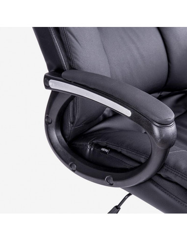 SCAUN DIRECTORIAL IMIT PIELE, SIST ROTI METAL 4913S DELI,DL4913S