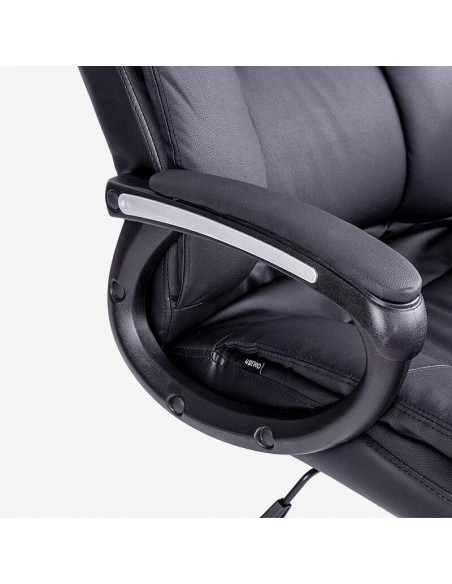 SCAUN DIRECTORIAL IMIT PIELE, SIST ROTI METAL 4913S DELI,DL4913S