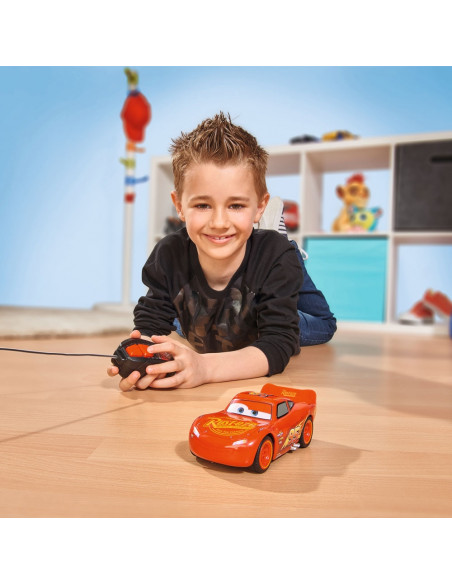 Masina Dickie Toys Cars 3 Single-Drive Lightning McQueen cu