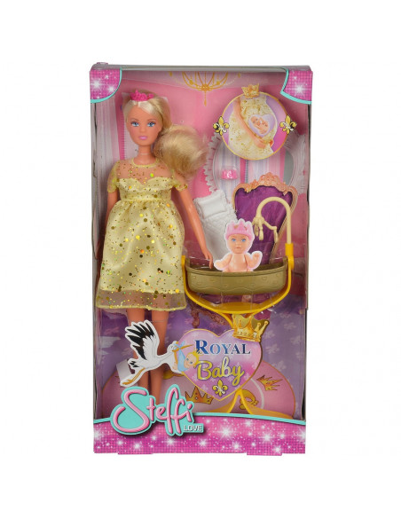 Papusa Simba Steffi Love Royal Baby 29 cm cu