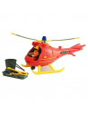 Jucarie Simba Elicopter Fireman Sam Wallaby cu figurina si