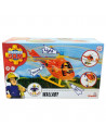 Jucarie Simba Elicopter Fireman Sam Wallaby cu figurina si