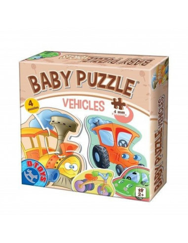 Vehicule, Baby Puzzle D-Toys,Uniq71279